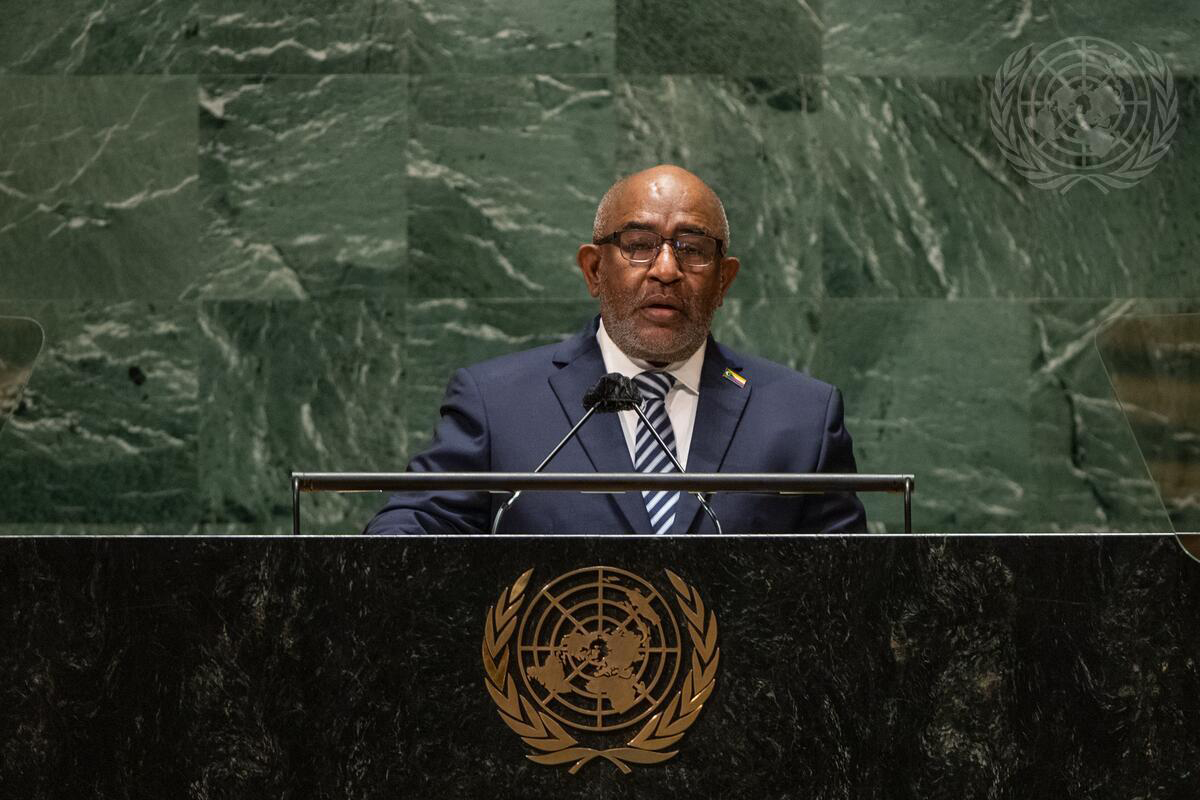 ALLOCUTION  DE SON EXCELLENCE MONSIEUR AZALI ASSOUMANI PRESIDENT DE L’UNION DES COMORES  A LA 76ème SESSION ORDINAIRE DE L’ASSEMBLEE  GENERALE DES NATIONS UNIES
